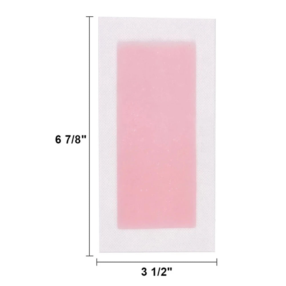 20/40pcs Hair Removal Wax Strips Roll Underarm Wax Strip Paper Waxing Wipe Sticker Beauty Tool for Face Body Leg Arm Hair Remova
