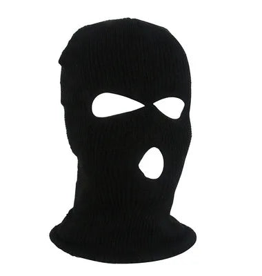 Winter Army Tactical Mask 3 Hole Full Face Mask Ski Mask Winter Cap Balaclava Motorbike Motorcycle Helmet Full Helmet