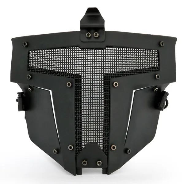 Full Face Mask Breathable Steel Mesh Tactical Paintball Shooting Combat Masks Hunting Accessories Use with FAST Helmet