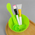 Face Mask Mixing Bowl Set, 7 In 1 DIY Facemask Mixing Tool Kit, Facial Mask Bowl Stick Spatula Silicone Soft Face Brushes Spoons