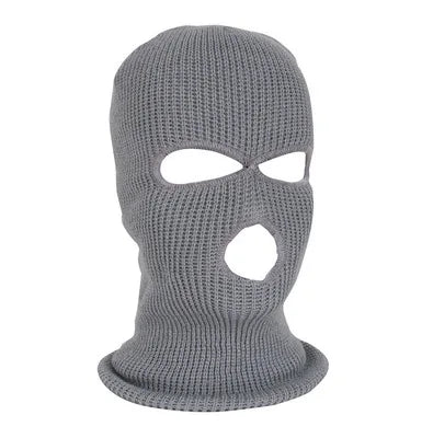 Winter Army Tactical Mask 3 Hole Full Face Mask Ski Mask Winter Cap Balaclava Motorbike Motorcycle Helmet Full Helmet