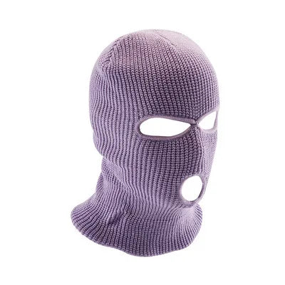 Winter Army Tactical Mask 3 Hole Full Face Mask Ski Mask Winter Cap Balaclava Motorbike Motorcycle Helmet Full Helmet