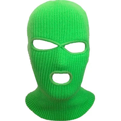 Winter Army Tactical Mask 3 Hole Full Face Mask Ski Mask Winter Cap Balaclava Motorbike Motorcycle Helmet Full Helmet